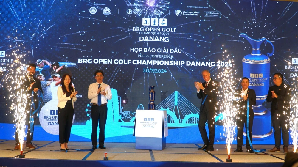 Giải Golf Phát triển châu Á - BRG Open Golf Championship Danang 2024 có giải thưởng lên đến 100.000 USD. Ảnh: XUÂN QUỲNH