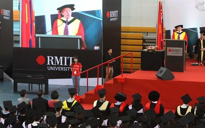 RMIT graduation ceremony (Photo: VNA)