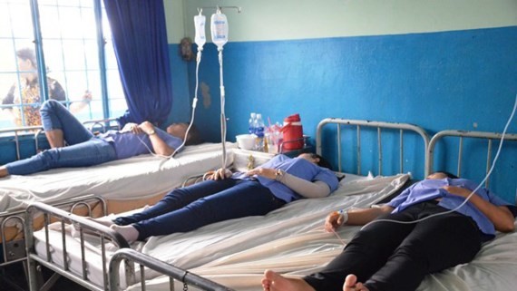 Workers are treated in the local hospital (photo: SGGP)