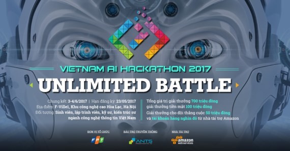 Programing competition ‘Vietnam AI Hackathon 2017’ launched