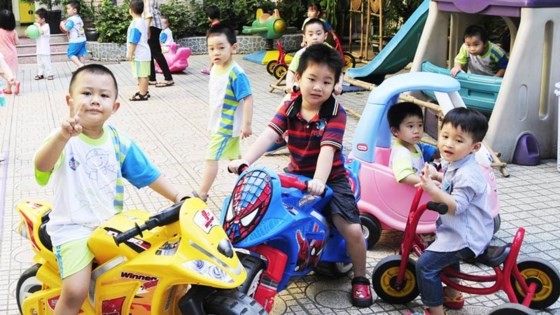 HCMC needs more teachers for preschools (Photo: SGGP)
