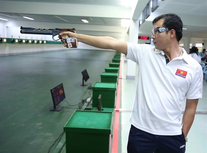 Shooter Hoang Xuan Vinh (Photo:baomoi)