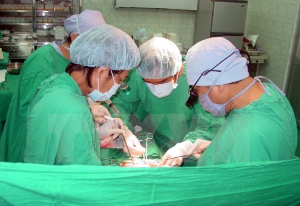 An organ transplant surgery in Cho Ray Hospital (Photo: VNA)