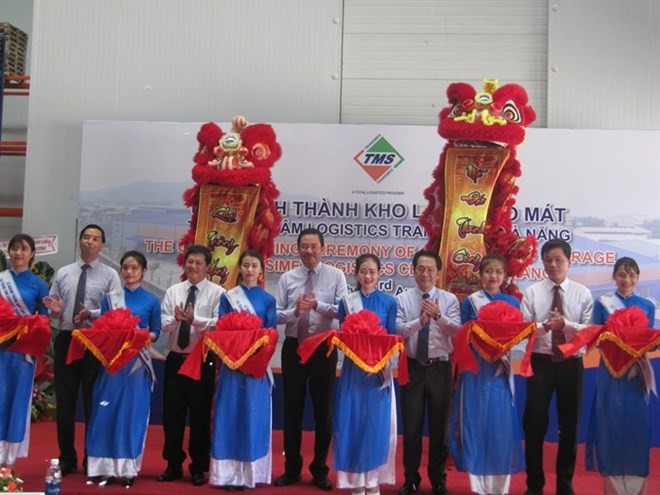Transimex Corporation launches the first cold storage in Da Nang city (Photo: VNA)