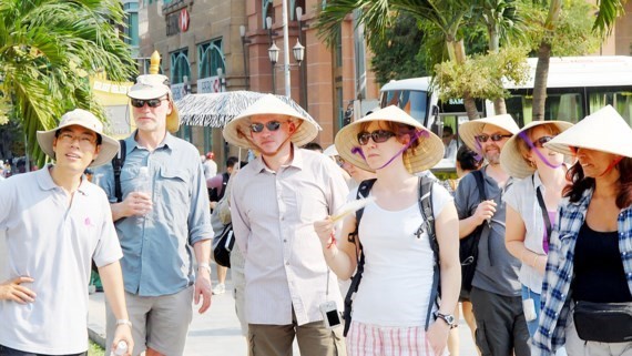 International visitors in Vietnam (Photo: SGGP)