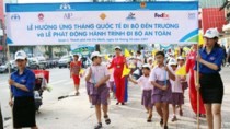 “Int’l Walk to School Month” launched