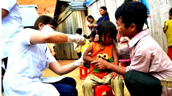Vaccinationis the most effective way to prevent infectious diseases (Photo: SGGP)