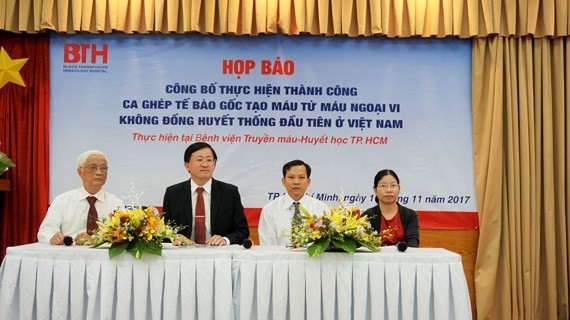 At the press brief about the operation (Photo: SGGP)