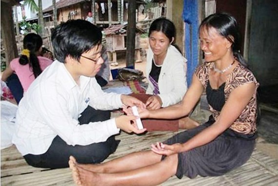 Recurrence of bizarre skin disease in Quang Ngai province