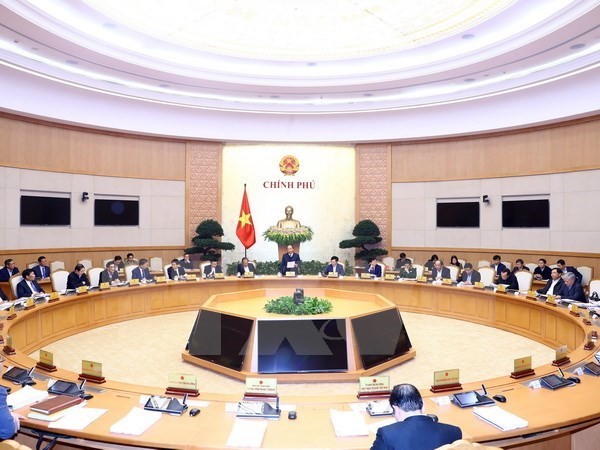 An overview of the Cabinet meeting (Source: VNA)