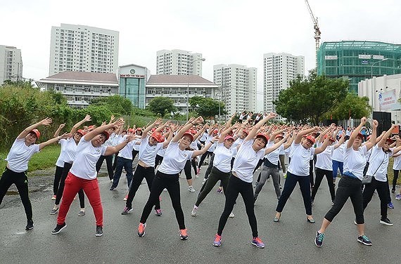 One-third Vietnamese people lack physical activities