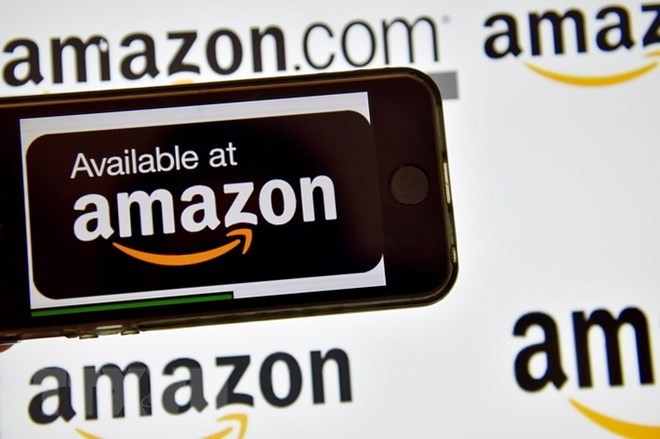 Logo of the world’s leading e-commerce player, Amazon (Source: AFP/VNA)
