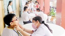 Inter-inspectors check medical activities in schools 