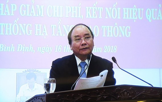 PM Nguyen Xuan Phuc at the meeting (Photo: SGGP)