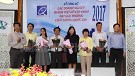 HCMC honors winners of National Quality Awards 2017