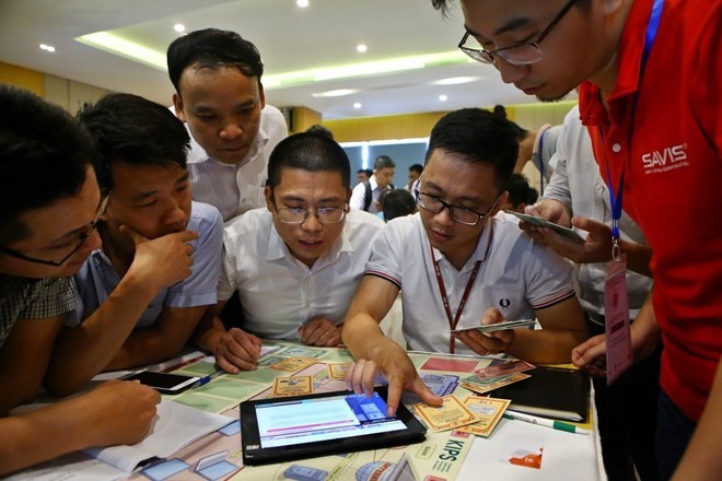 A drill on cyber security was held in Da Nang city on June 29 (Photo: VNA)
