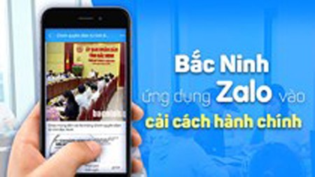 Zalo used to deliver e-administrative services in Bac Ninh Province