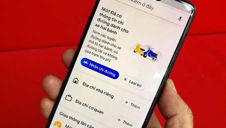 From now on, Google Maps can show routes for motorbikes in Vietnam