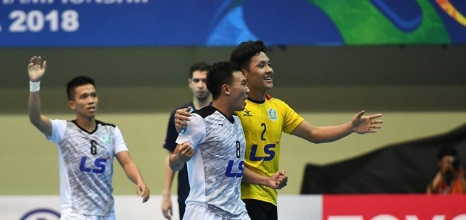 Thai Son Nam wins second place at AFC Futsal Club Championship. (Photo: AFC)