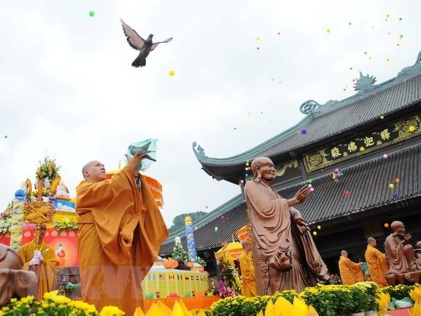 Vietnam will host the United Nations Day of Vesak Celebrations in 2019 from May 12-14 next year (Photo: VNA)