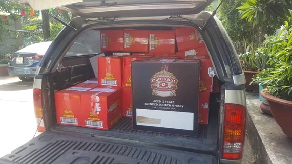 Police seize bulk of smuggled wine