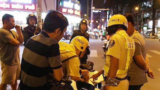 Police start crackdown on violators to keep traffic order