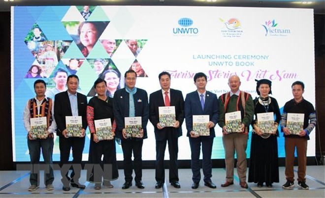 At the launching ceremony of the "Tourism Stories-Vietnam Edition" (Photo: VNA)