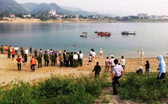Eight children die in Da River (Photo: SGGP)