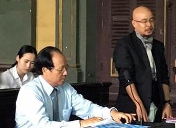 Chairman Dang Le Nguyen Vu at the court (Photo: SGGP)