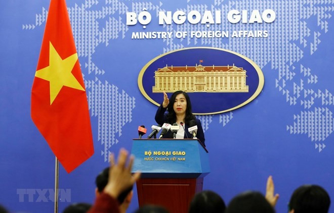 Foreign Ministry Spokeswoman Le Thi Thu Hang (Photo: VNA)