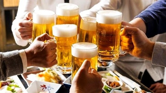 Vietnam ranks third in alcohol consumption in Asia