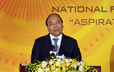 Prime Minister Nguyen Xuan Phuc .( Photo by T.B )