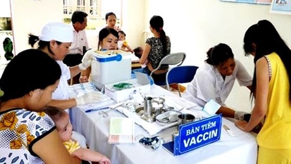 Vaccination is the best way to prevent measles (Photo: SGGP)