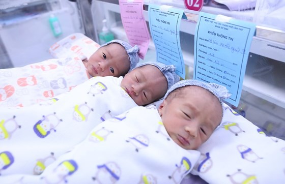 Pre-eclampsia mother of triplet saved