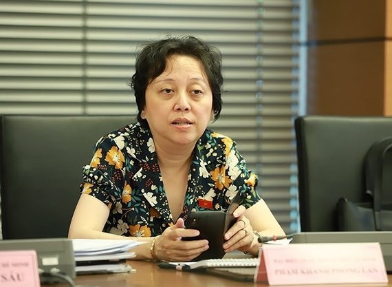 Head of the Ho Chi Minh City’s Food Safety Management Board Pham Khanh Phong Lan  (Photo: SGGP)