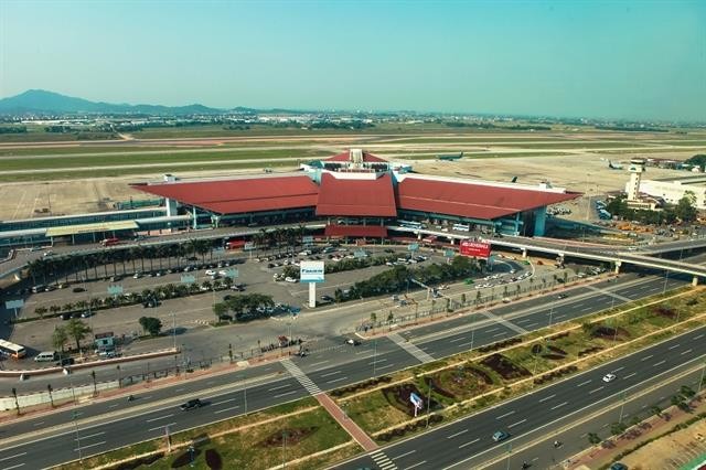 The bird-eye view of the Noi Bai International Airport in Hà Nội, which is operated by the Airport Corporation of Vietnam (ACV). - Photo noibaiairport.vn