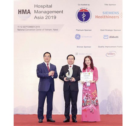 Gia An Hospital 115 awarded for fastest improvement project