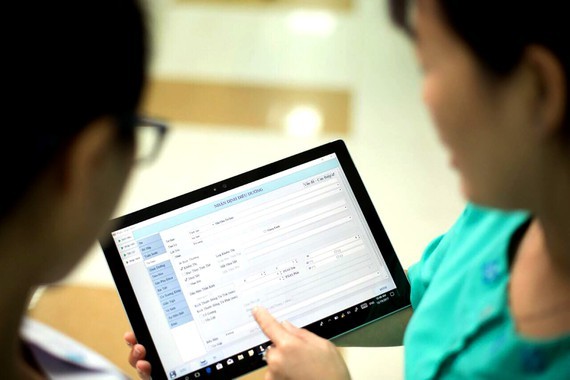 HCMC applies electronic medical record