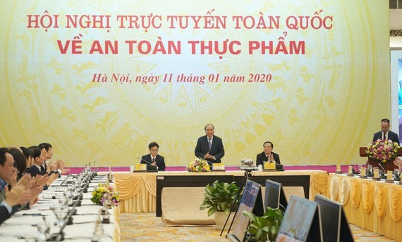 PM Nguyen Xuan Phuc at the conference (Photo: SGGP)