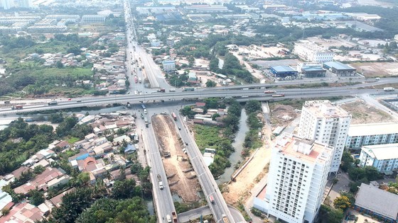 Aerial photo of Dong Van Cong Street (Photo: SGGP)