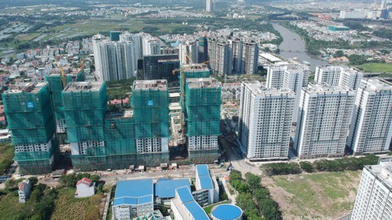 An aerial view of a high-rise condo (Photo: SGGP)