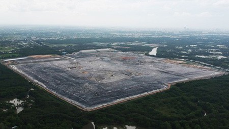 A landfill site in Ho Chi Minh City. (Photo: SGGP)