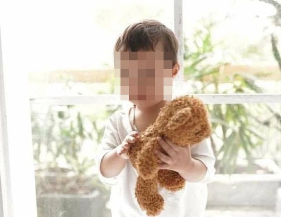 The kidnapped child (Photo: SGGP)