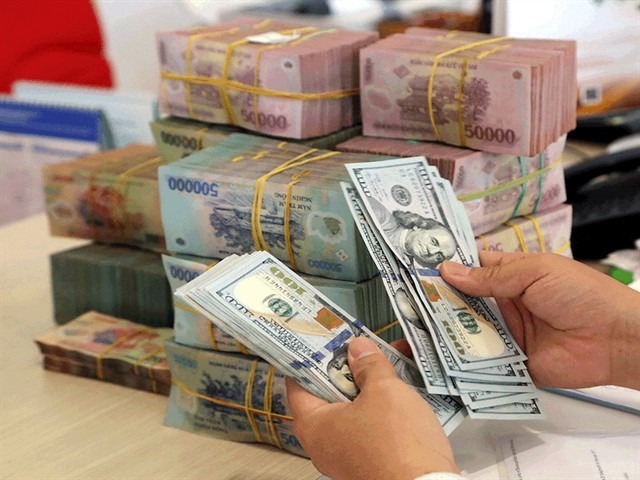 Reference exchange rate up VND2 at week’s beginning