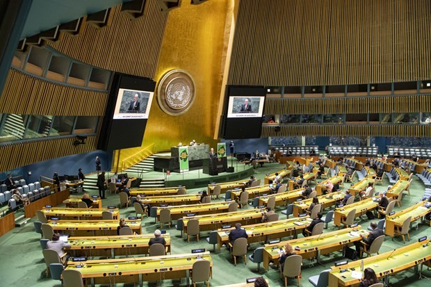 A view of the UN Biodiversity Summit on September 30 (New York time) (Photo: VNA)