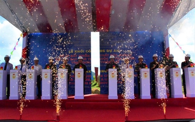 The dioxin-remediation project at A So Airbase was launched on Friday in Thua Thien – Hue Province. — Photo qdnd.vn