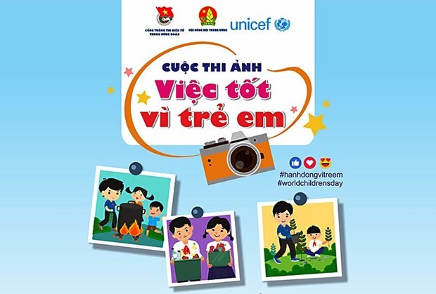 A photo contest honouring good deeds for children has been launched (Photo: nhandan.com.vn)