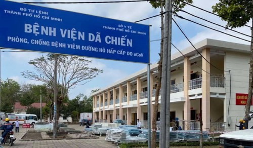 HCM City’s Cu Chi Field Hospital where 25 new patients are being treated. — Photo courtesy of the hospital
