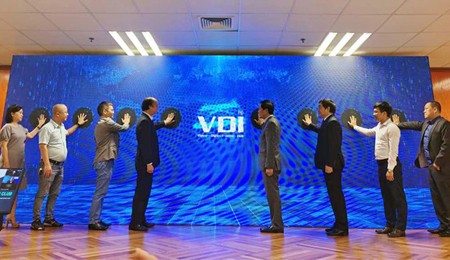 The grand opening ceremony of VDI in the framework of Techfest 2020 in Hanoi on November 26.