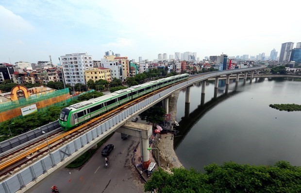  Cat Linh – Ha Dong railway (Photo: VNA)